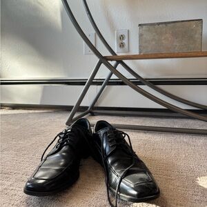 Classic Black Men's Dress Shoes